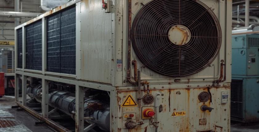industrial chiller breakdown